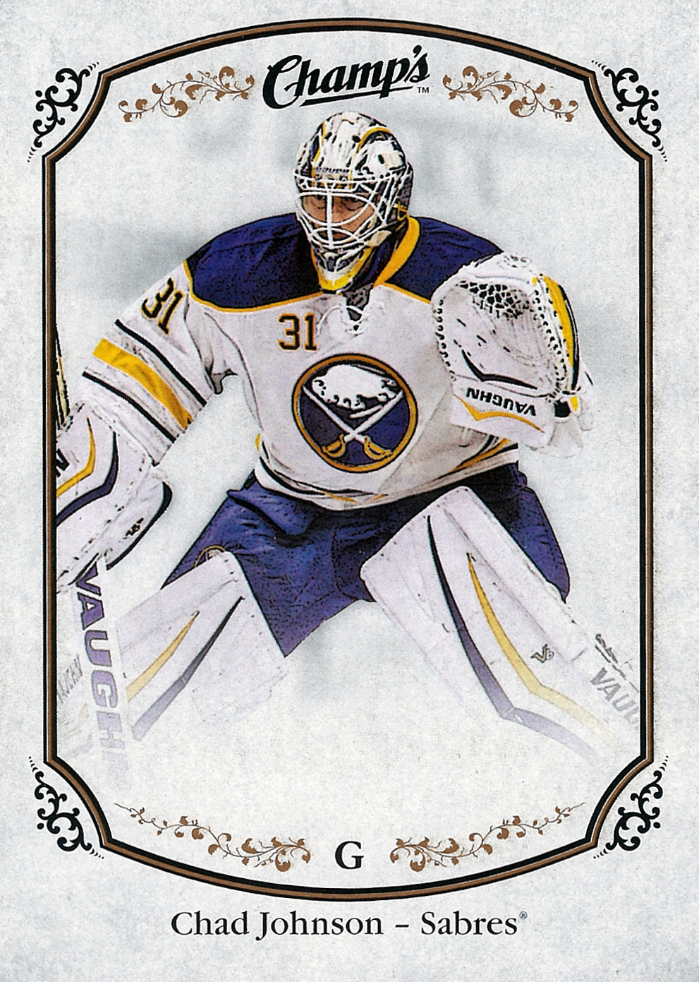Chad Johnson - 2015/16 UD Champ's Hockey - #113