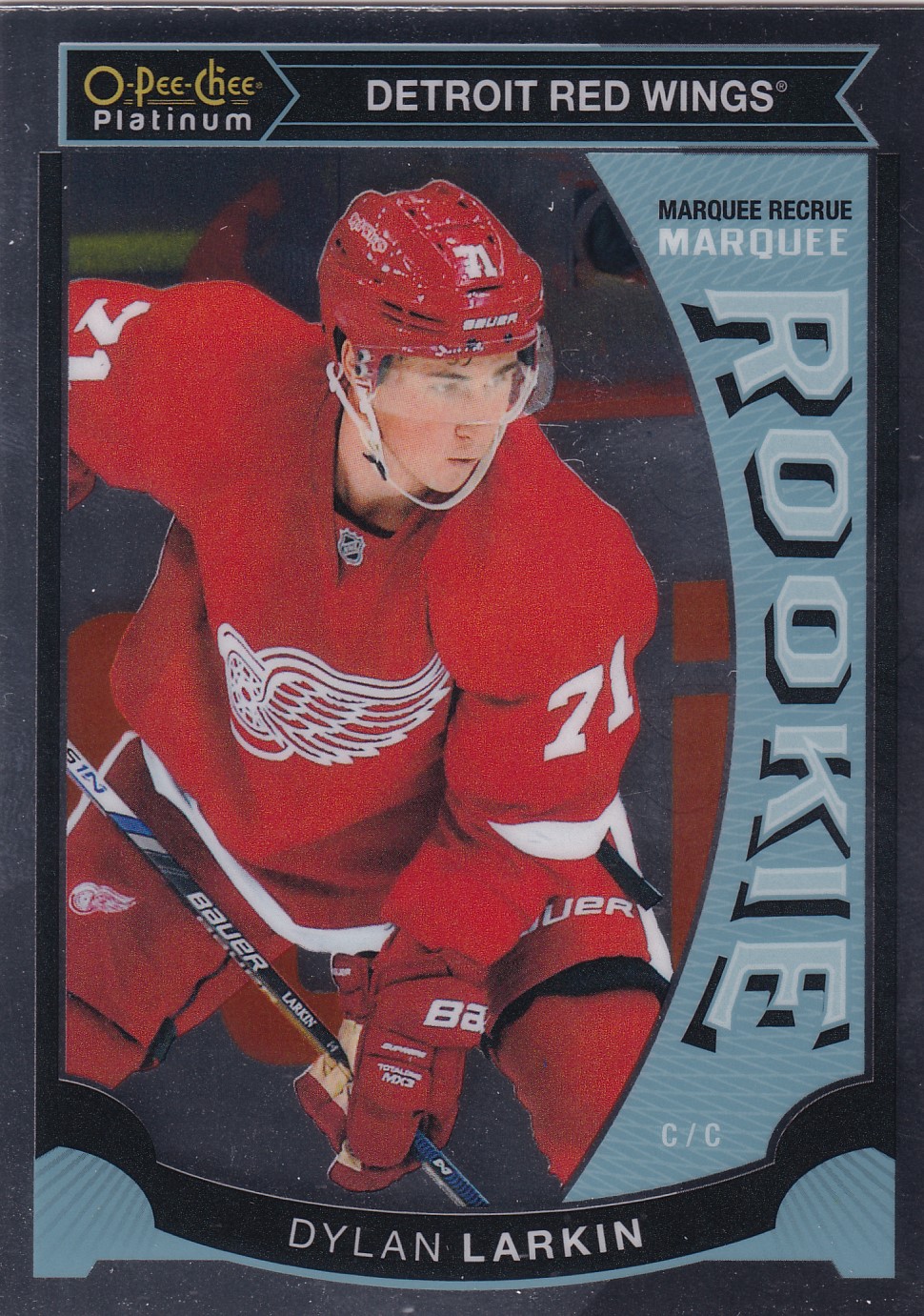 Dylan Larkin - 2015/16 OPC Platinum Hockey - RC - #M45