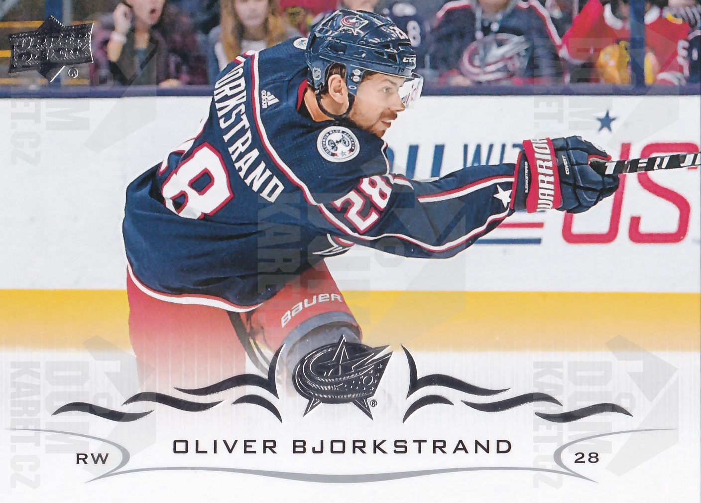 Oliver Bjorkstrand - 2018/19 UD Series II. Hockey - #303