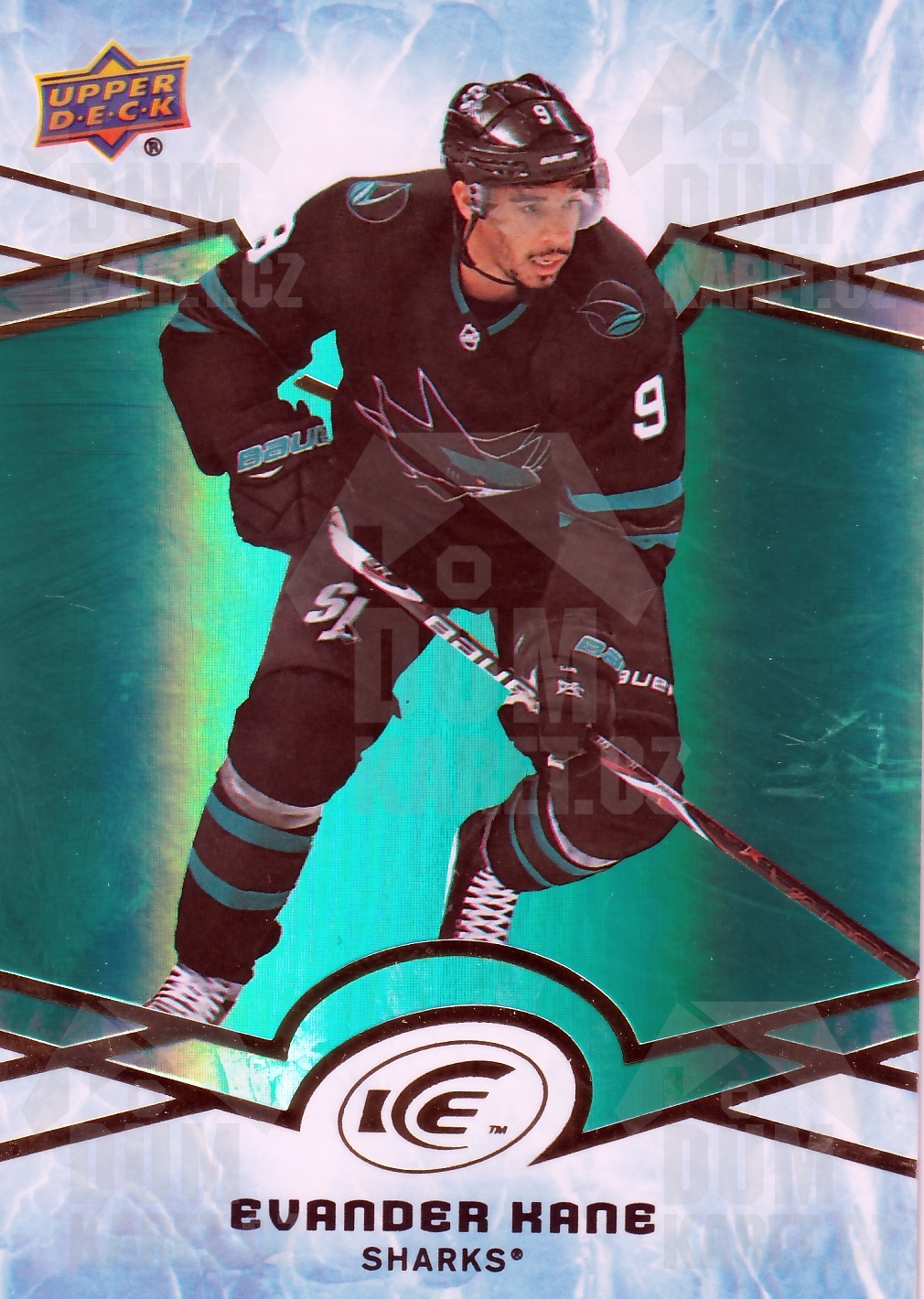 Evander Kane - 2018/19 UD Ice Hockey - Green - #13