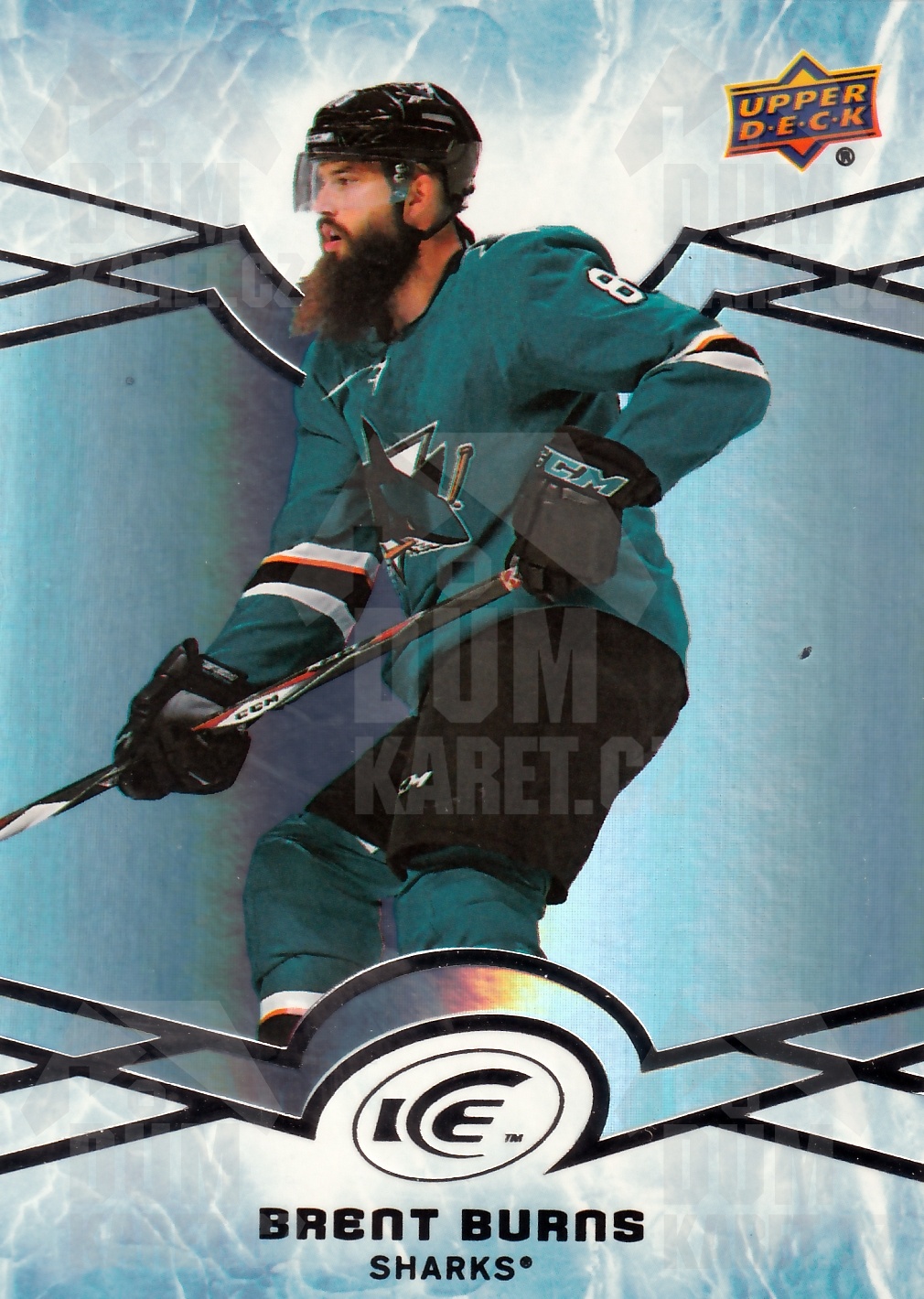 Brent Burns - 2018/19 UD Ice Hockey - #17