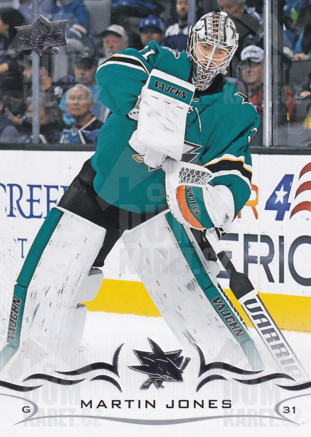 Martin Jones - 2018/19 UD Series I. Hockey - #151