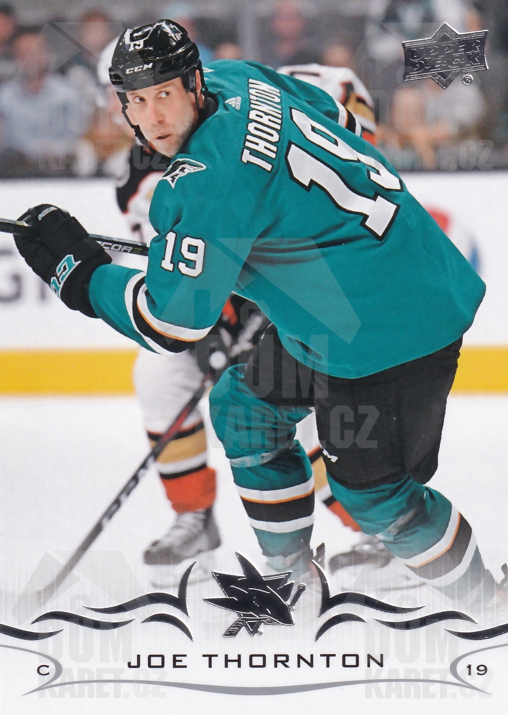 Joe Thornton - 2018/19 UD Series II. Hockey - #401