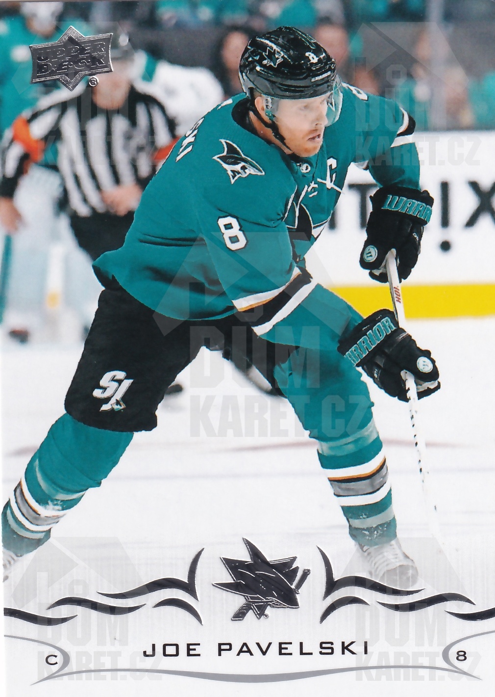 Joe Pavelski - 2018/19 UD Series II. Hockey - #400