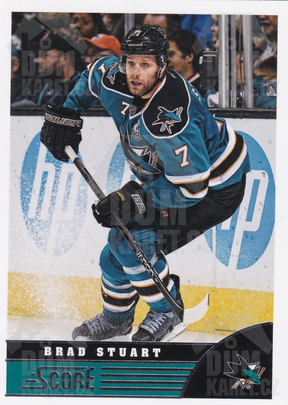 Brad Stuart - 2013/14 Panini Score Hockey - #429
