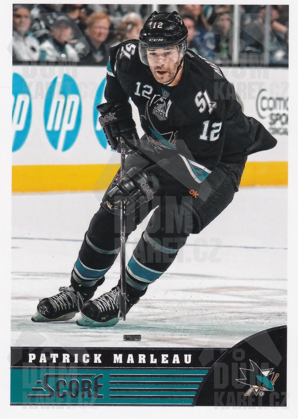Patrick Marleau - 2013/14 Panini Score Hockey - #418