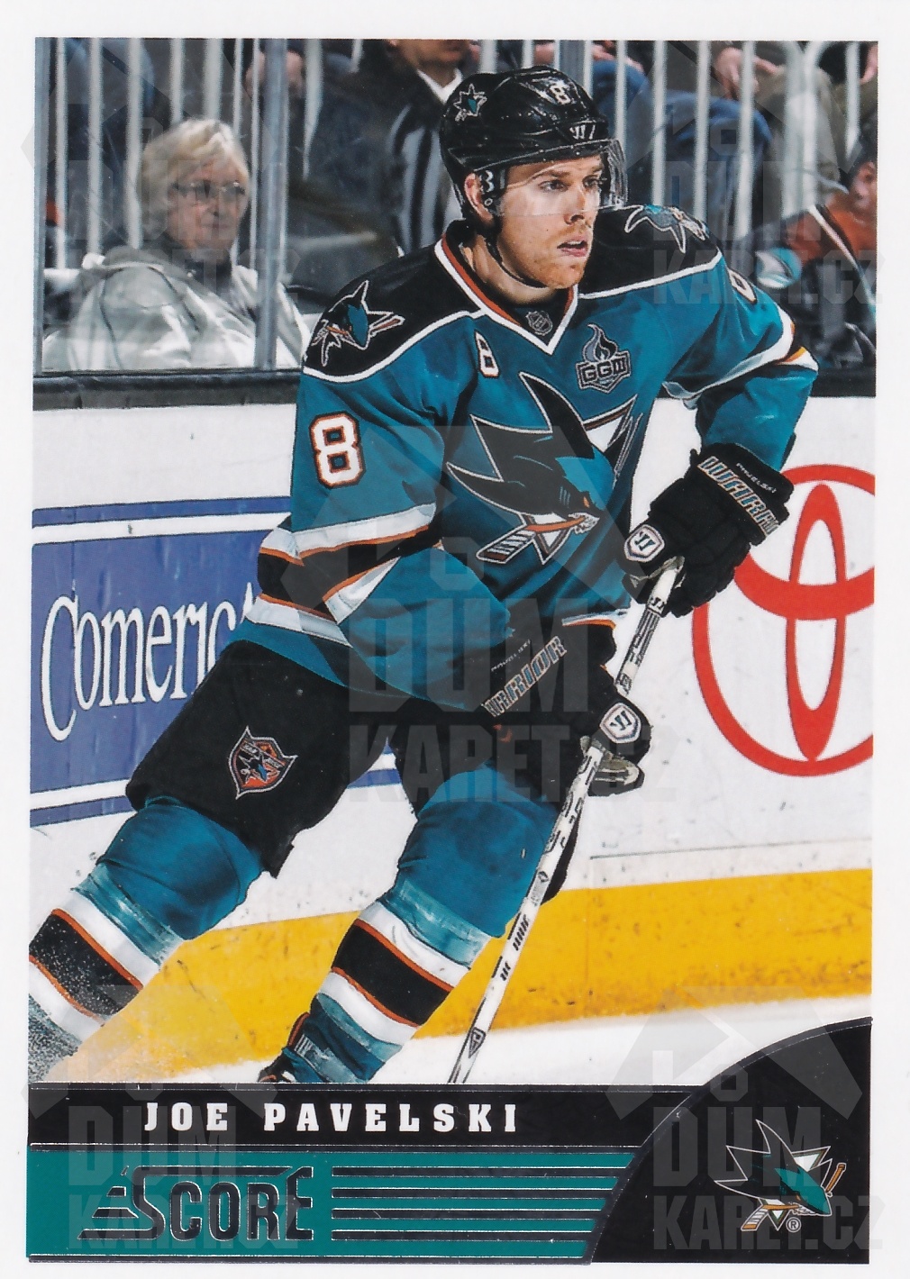 Joe Pavelski - 2013/14 Panini Score Hockey - #420