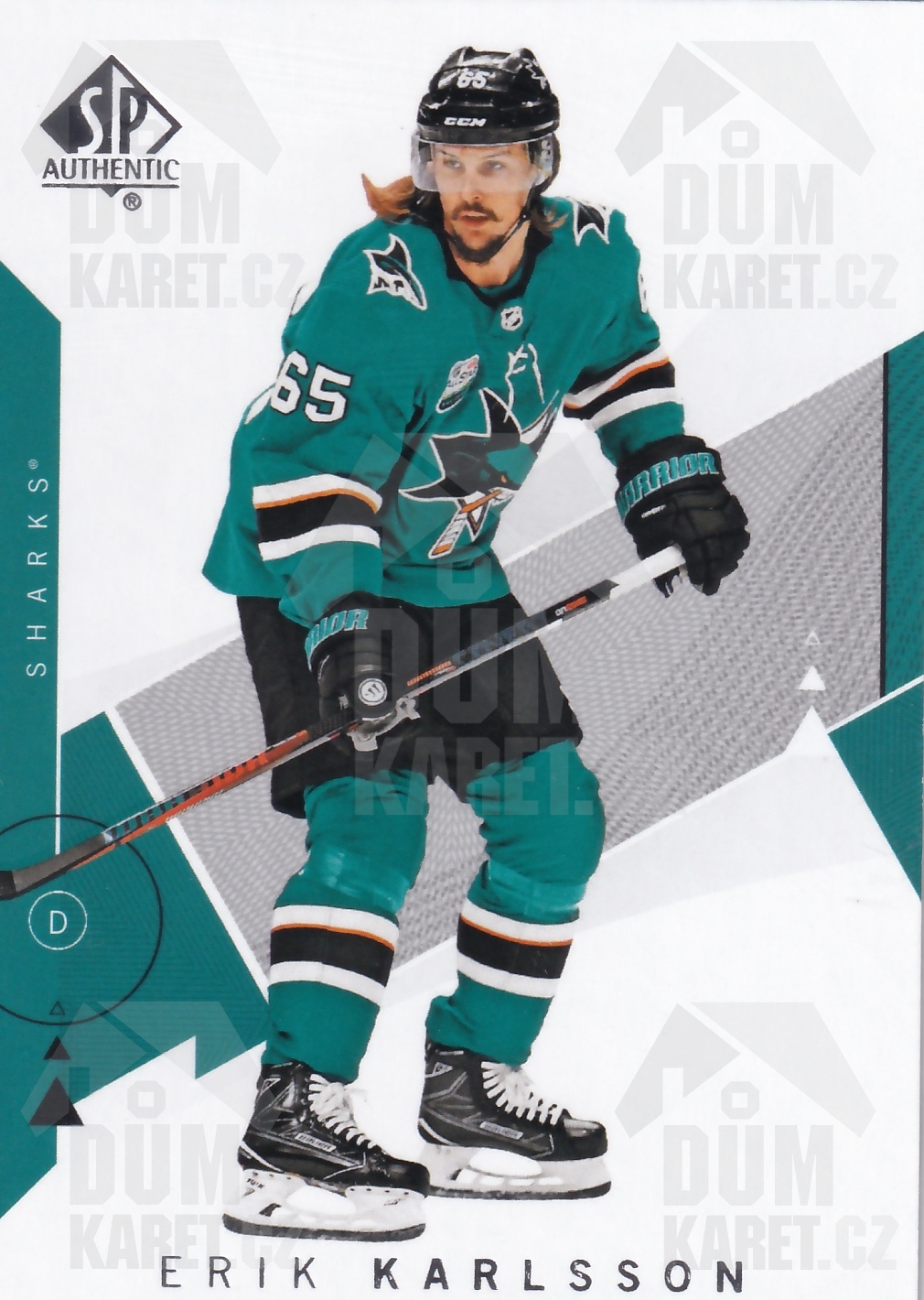Erik Karlsson - 2018/19 SP Authentic Hockey - #55