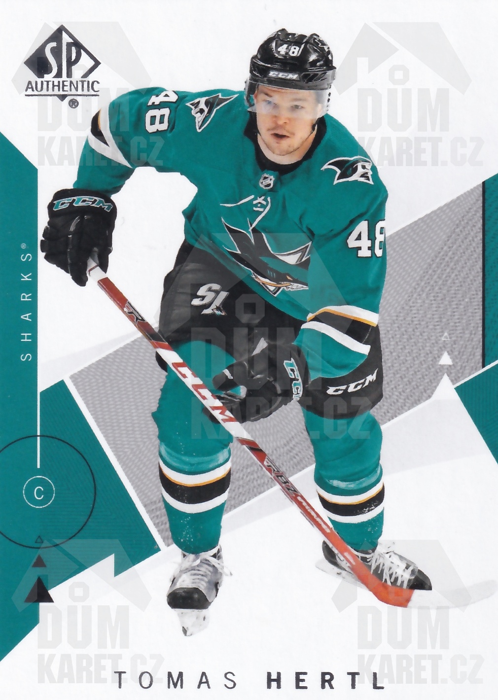 Tomáš Hertl - 2018/19 SP Authentic Hockey - #37