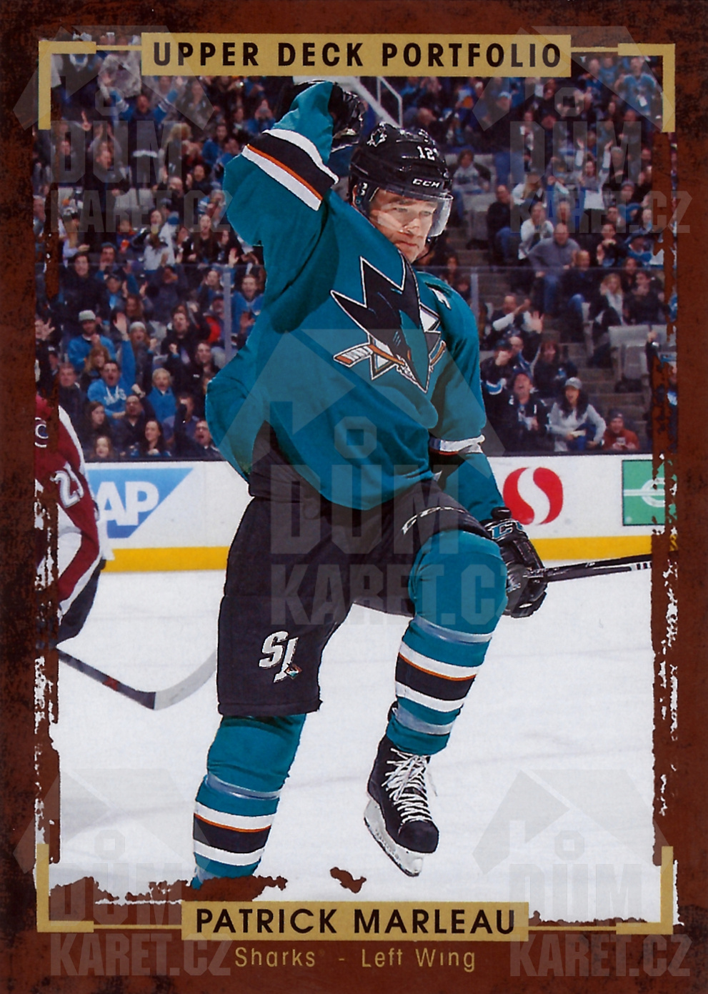 Patrick Marleau - 2015/16 UD Portfolio Hockey - #106