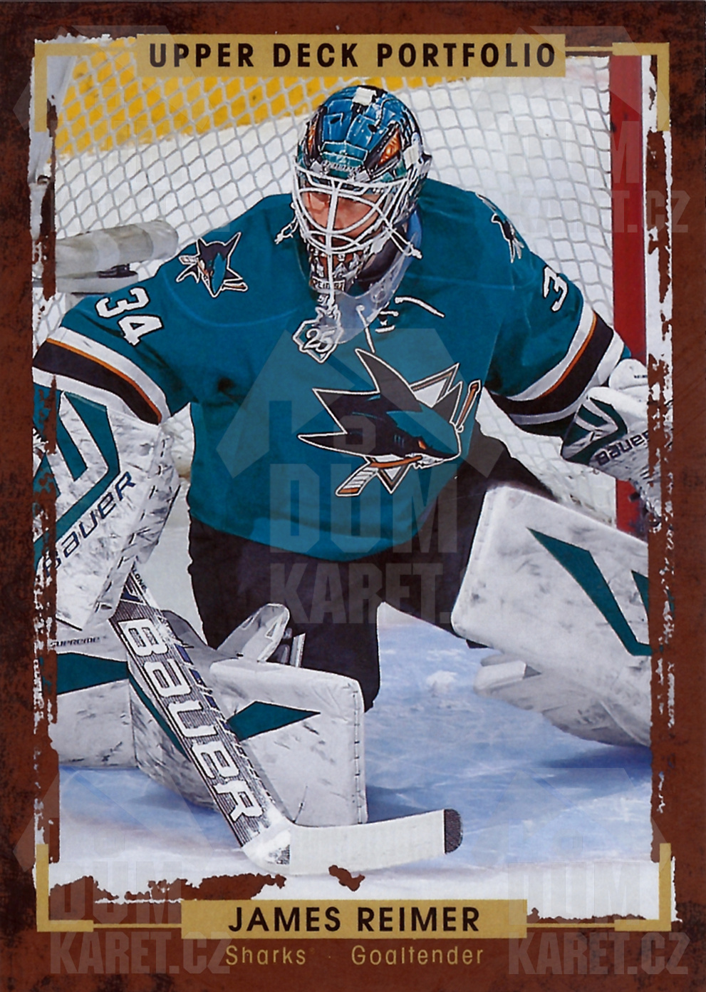 James Reimer - 2015/16 UD Portfolio Hockey - #169