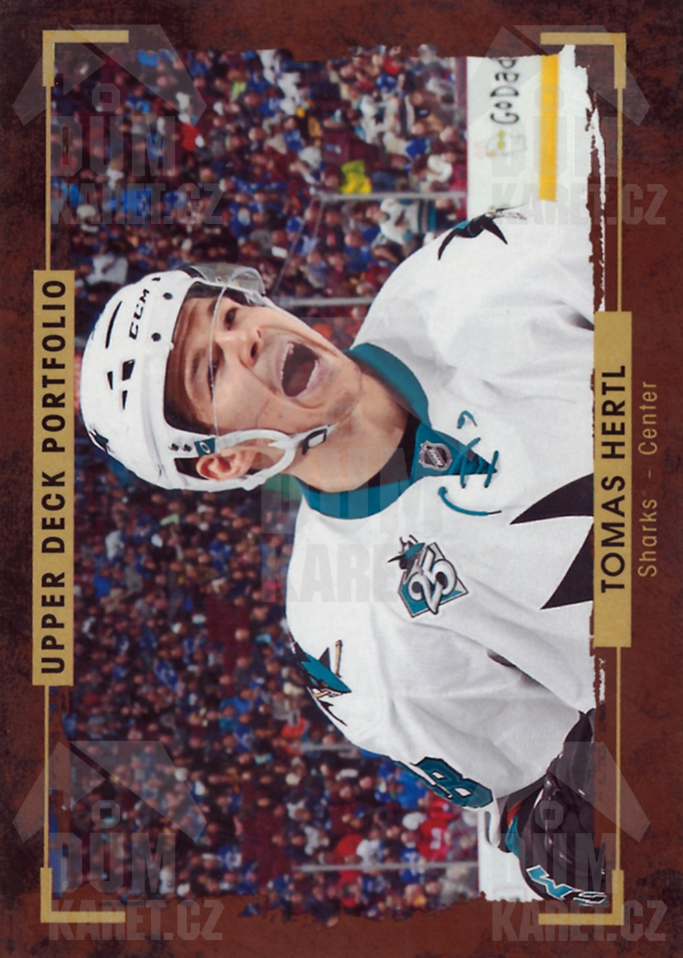 Tomáš Hertl - 2015/16 UD Portfolio Hockey - #14