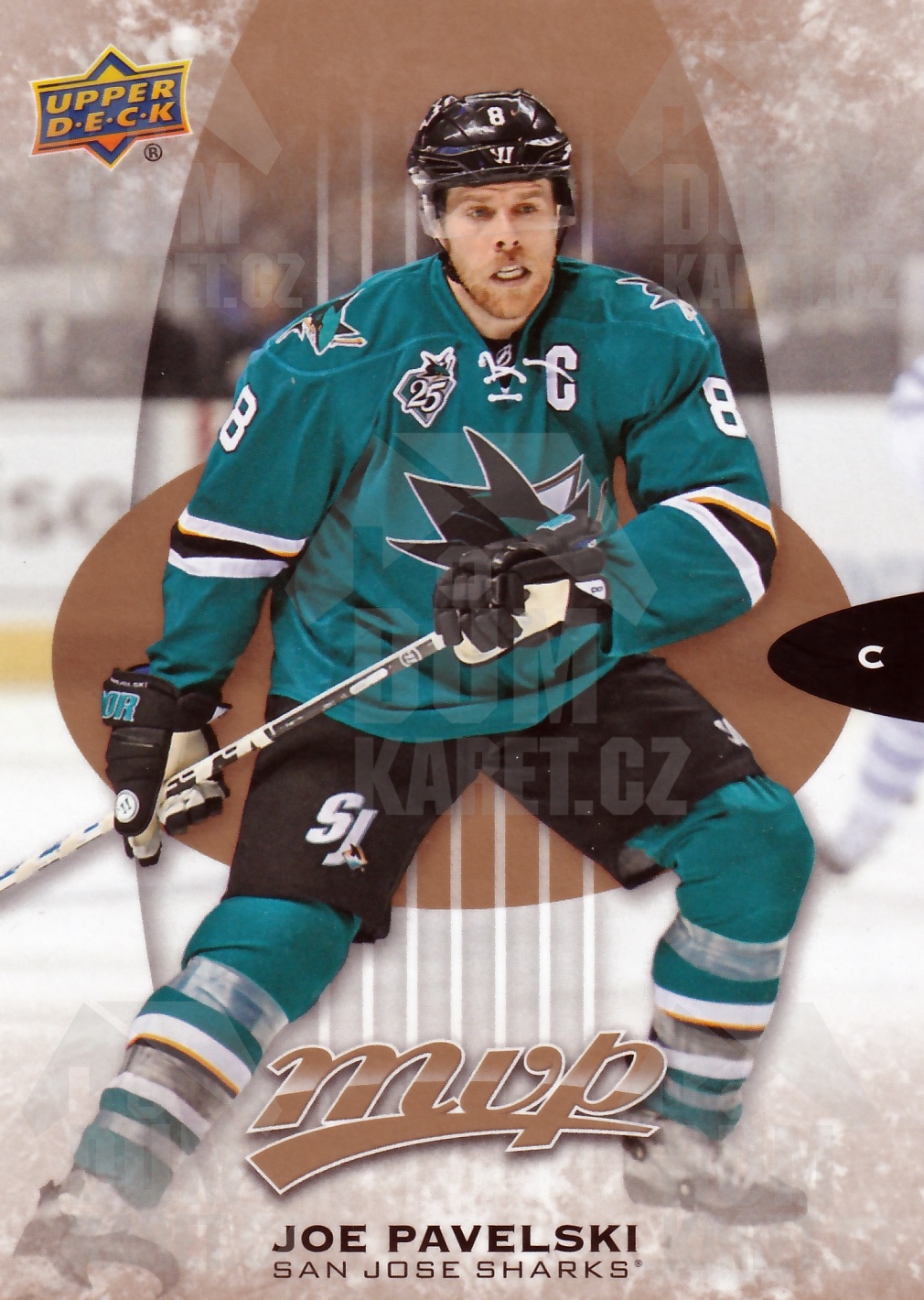 Joe Pavelski - 2016/17 MVP Hockey - #185