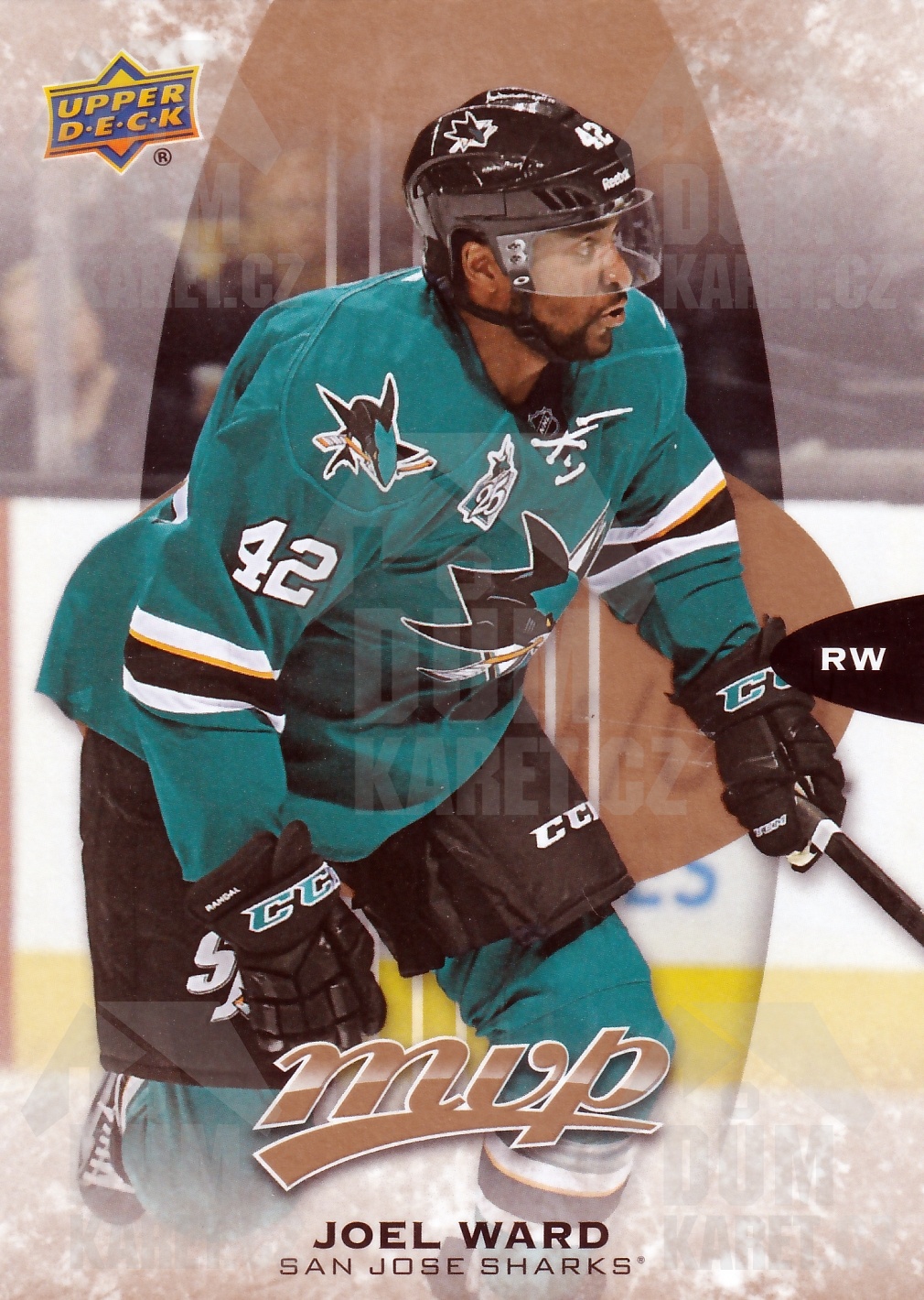 Joel Ward - 2016/17 MVP Hockey - #140