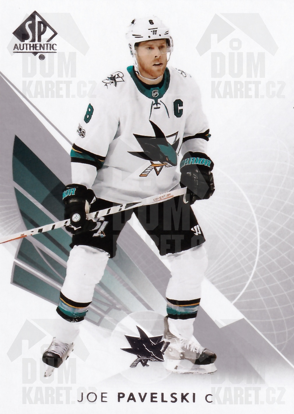 Joe Pavelski - 2017/18 SP Authentic Hockey - #22