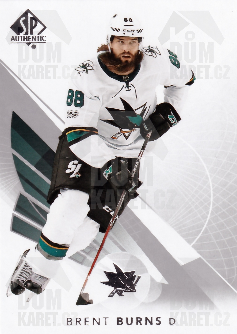 Brent Burns - 2017/18 SP Authentic Hockey - #79