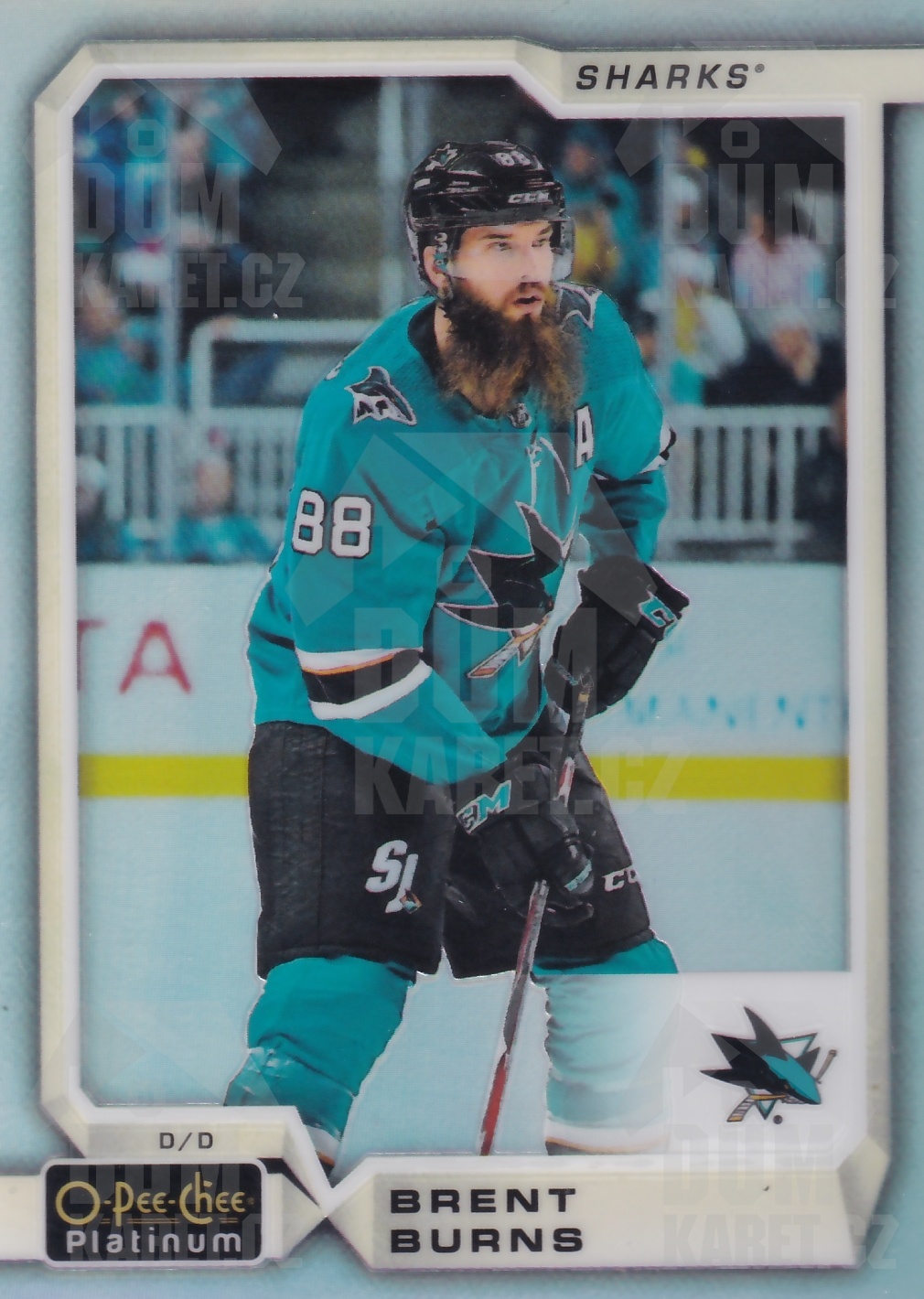 Brent Burns - 2018/19 OPC Platinum Hockey - Rainbow - #125