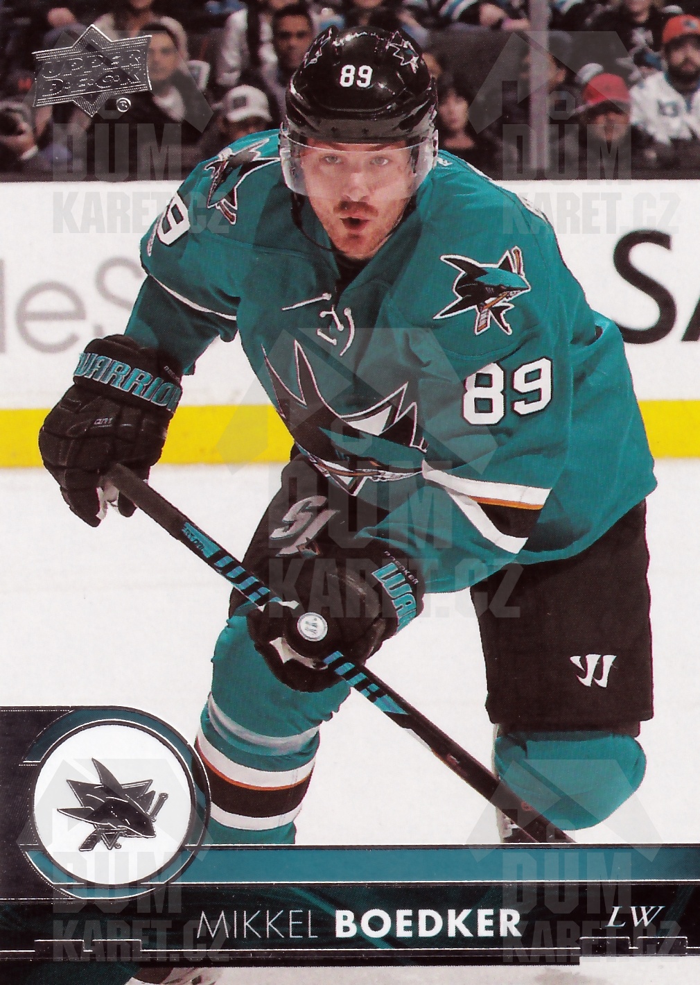 Mikkel Boedker - 2017/18 UD Series I. Hockey - #156
