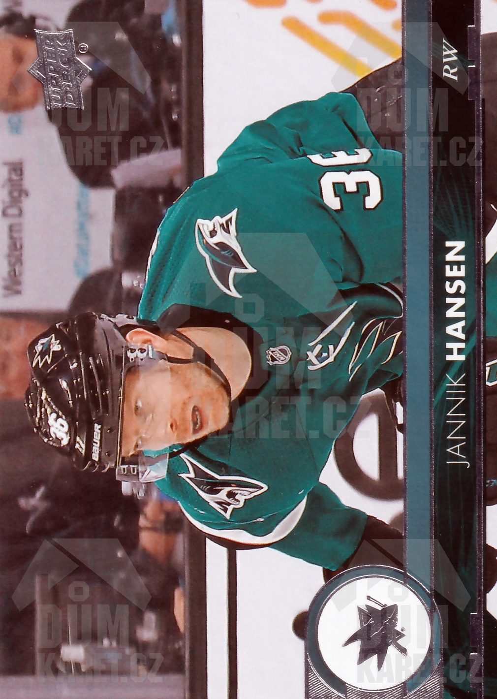 Jannik Hansen - 2017/18 UD Series II. Hockey - #400