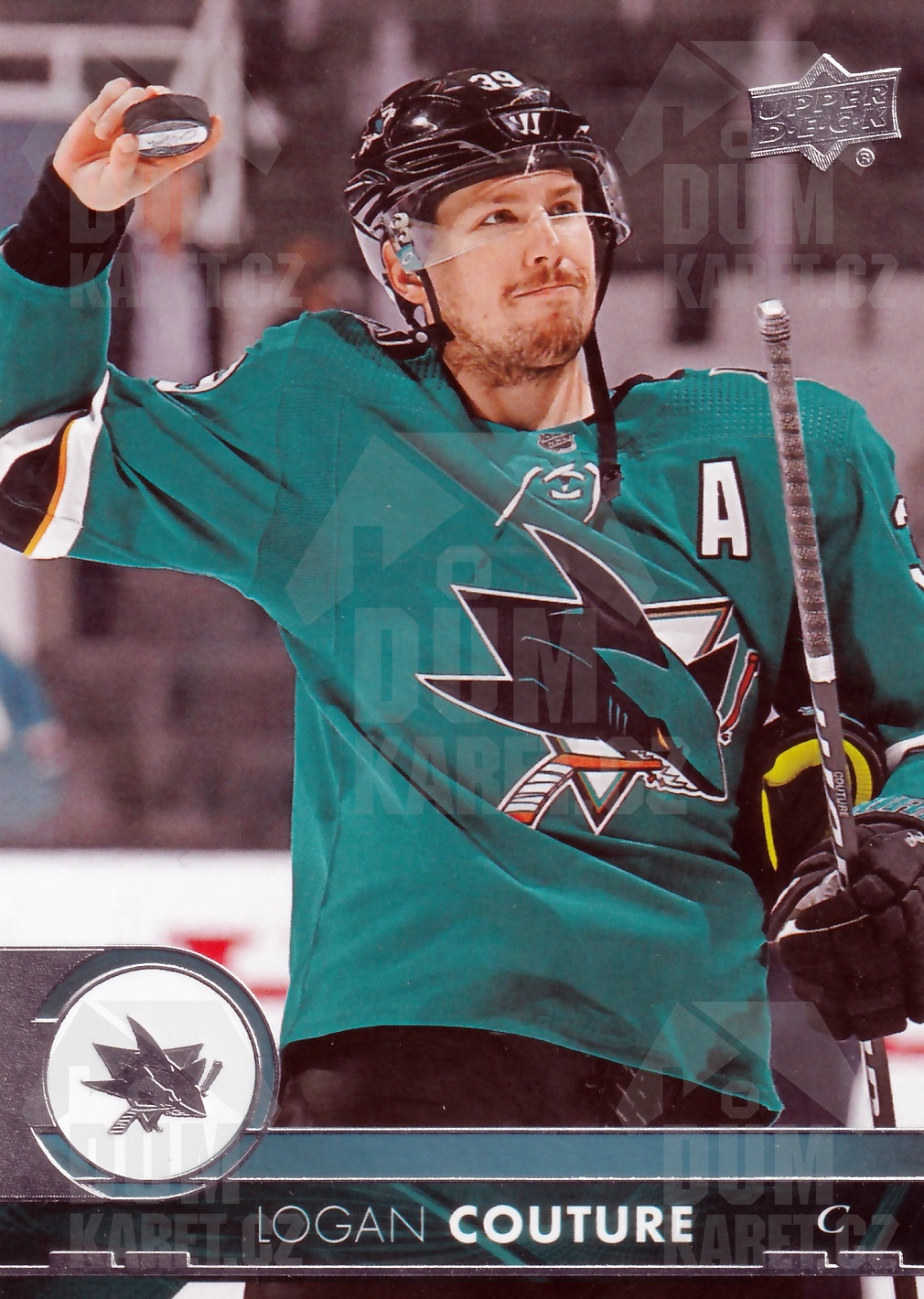 Logan Couture - 2017/18 UD Series II. Hockey - #402