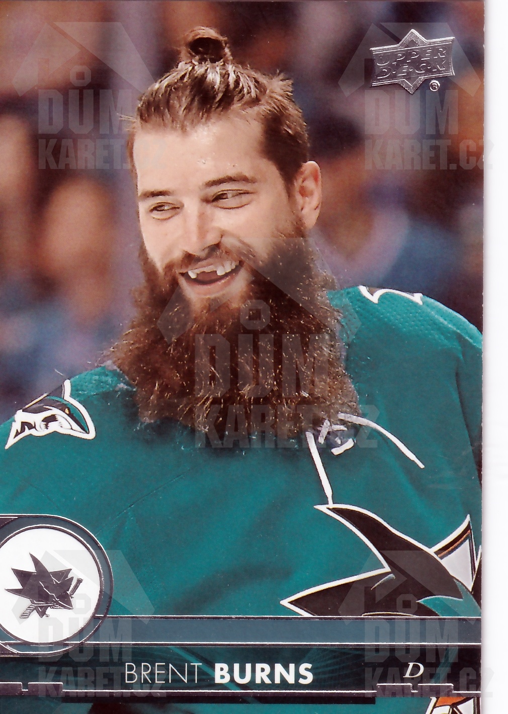 Brent Burns - 2017/18 UD Series II. Hockey - #397