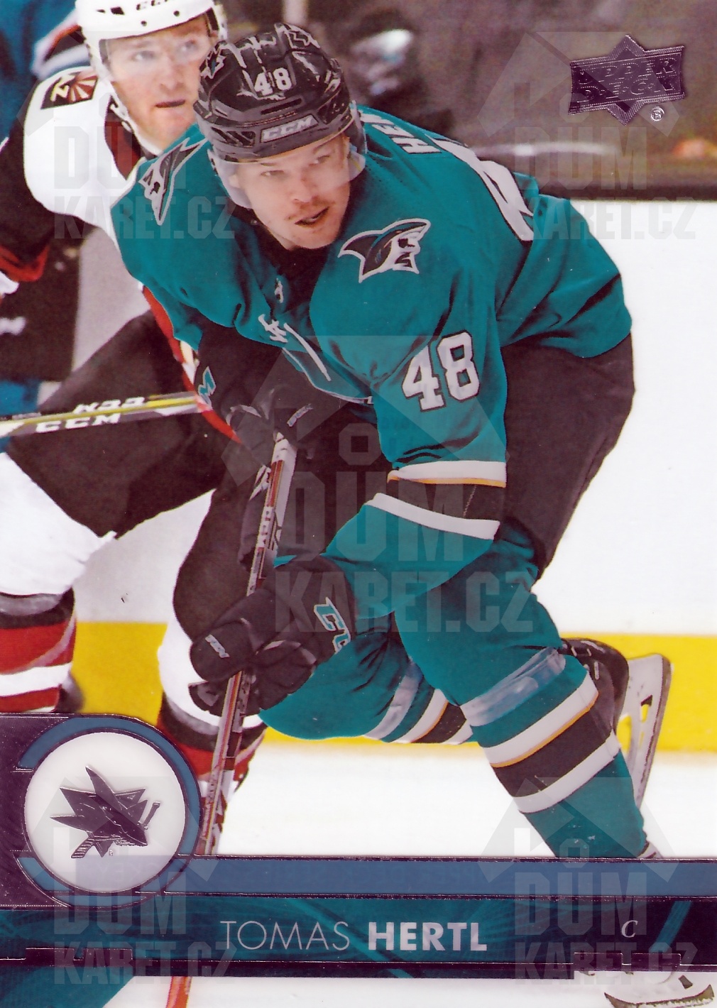 Tomáš Hertl - 2017/18 UD Series II. Hockey - Clear Cut - #401