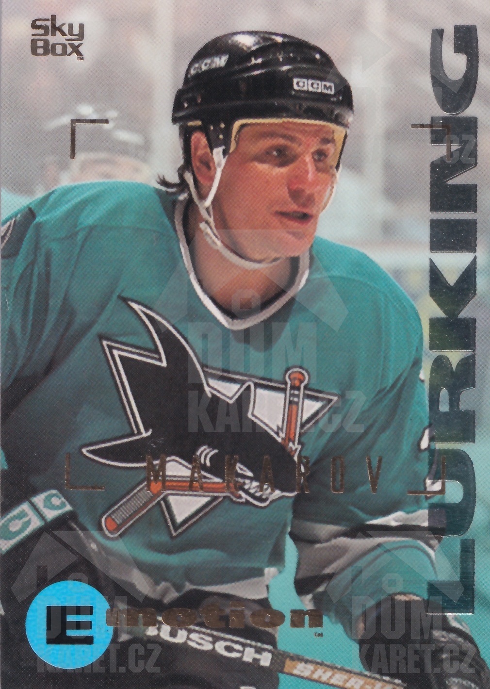 Sergei Makarov - 1995/96 SkyBox Emotion - #158
