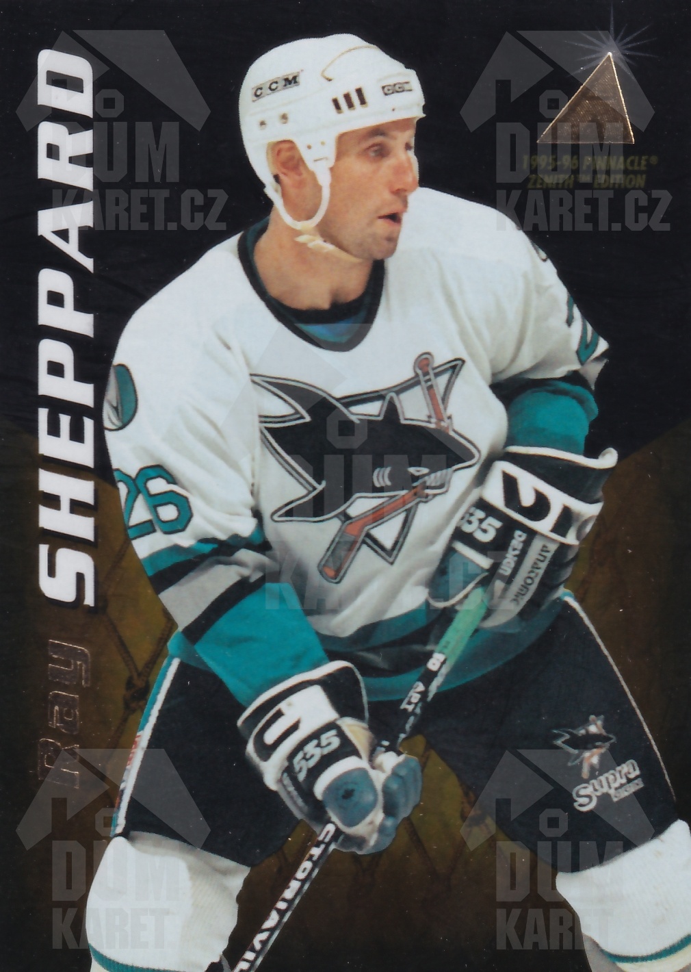Ray Sheppard - 1995/96 Pinnacle Zenith - #92