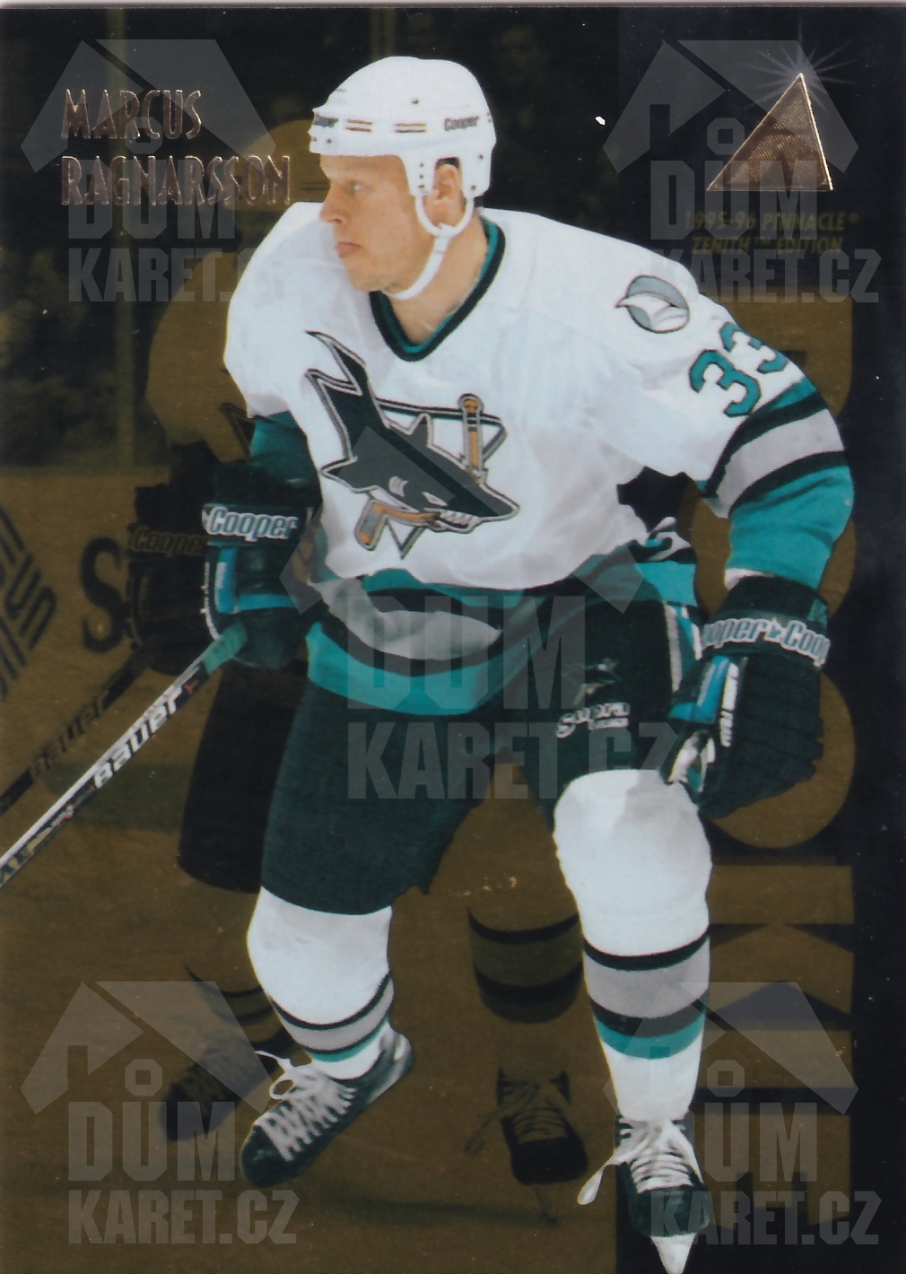 Marcus Ragnarsson - 1995/96 Pinnacle Zenith - RC - #141