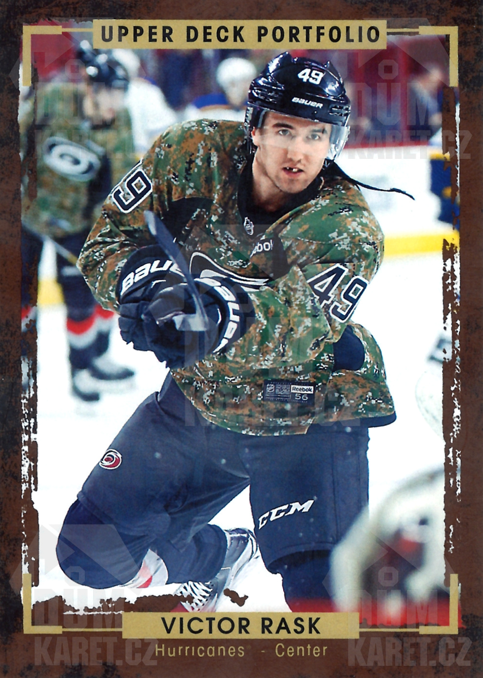 Victor Rask - 2015/16 UD Portfolio Hockey - #78
