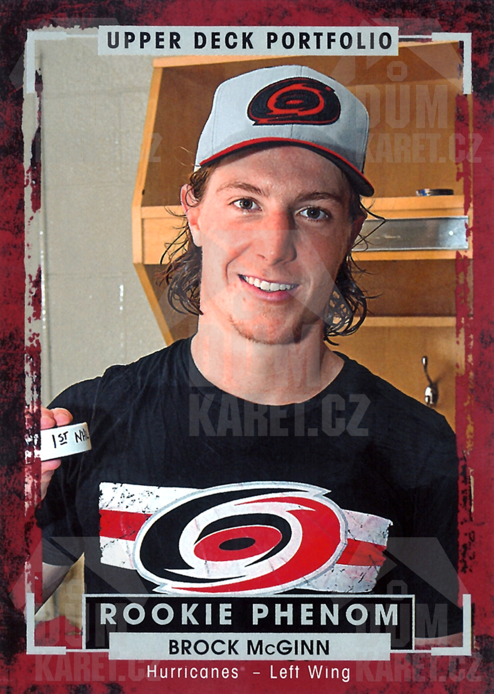 Brock McGinn - 2015/16 UD Portfolio Hockey - Rookie Phenom - #225