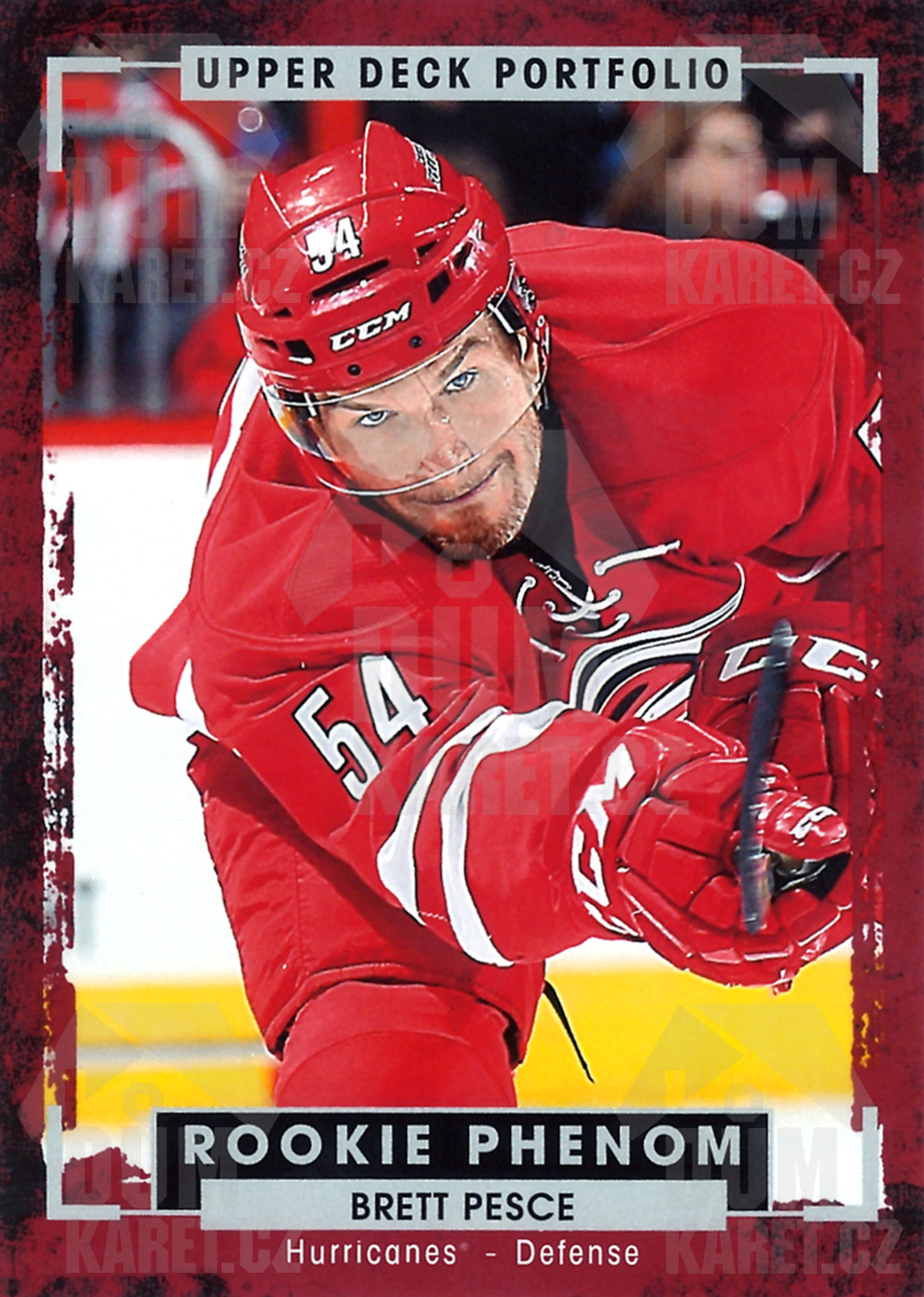 Brett Pesce - 2015/16 UD Portfolio Hockey - Rookie Phenom - #203