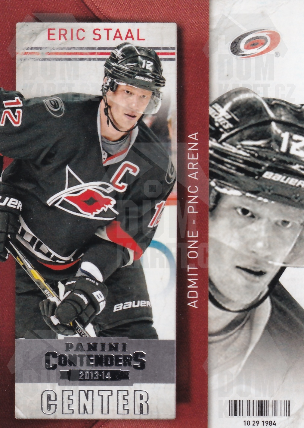 Eric Staal - 2013/14 Panini Contenders - #80