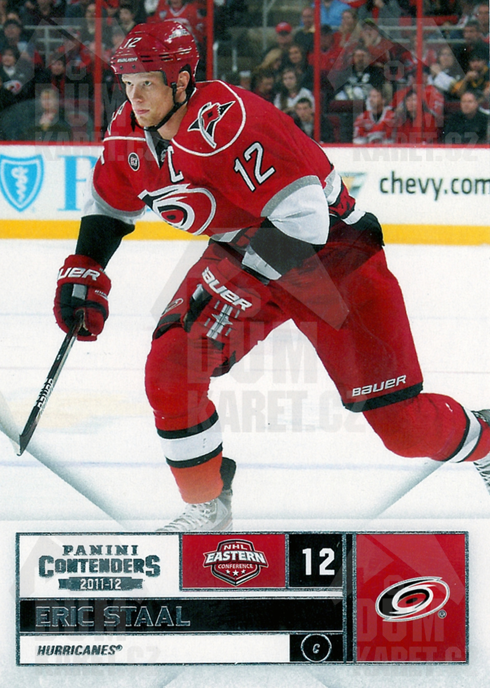 Eric Staal - 2011/12 Panini Contenders - #59