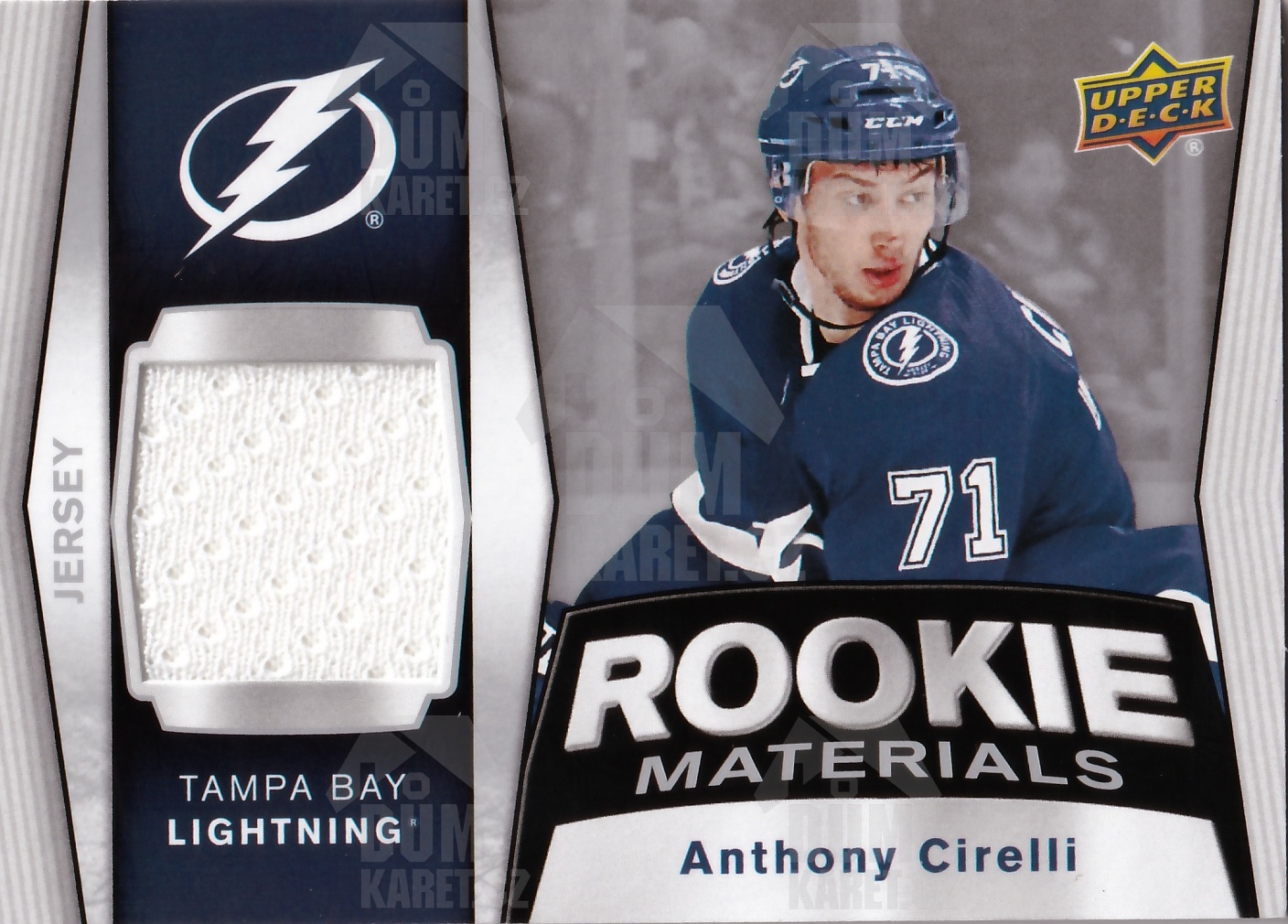 Anthony Cirelli - 2018/19 UD Series II. Hockey - Jersey - #RM-AC