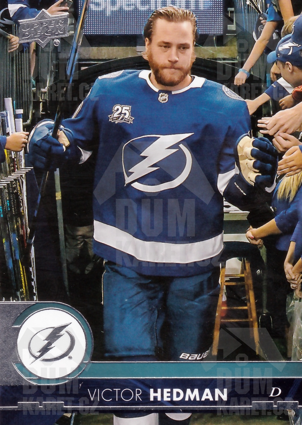 Victor Hedman - 2017/18 UD Series II. Hockey - #412