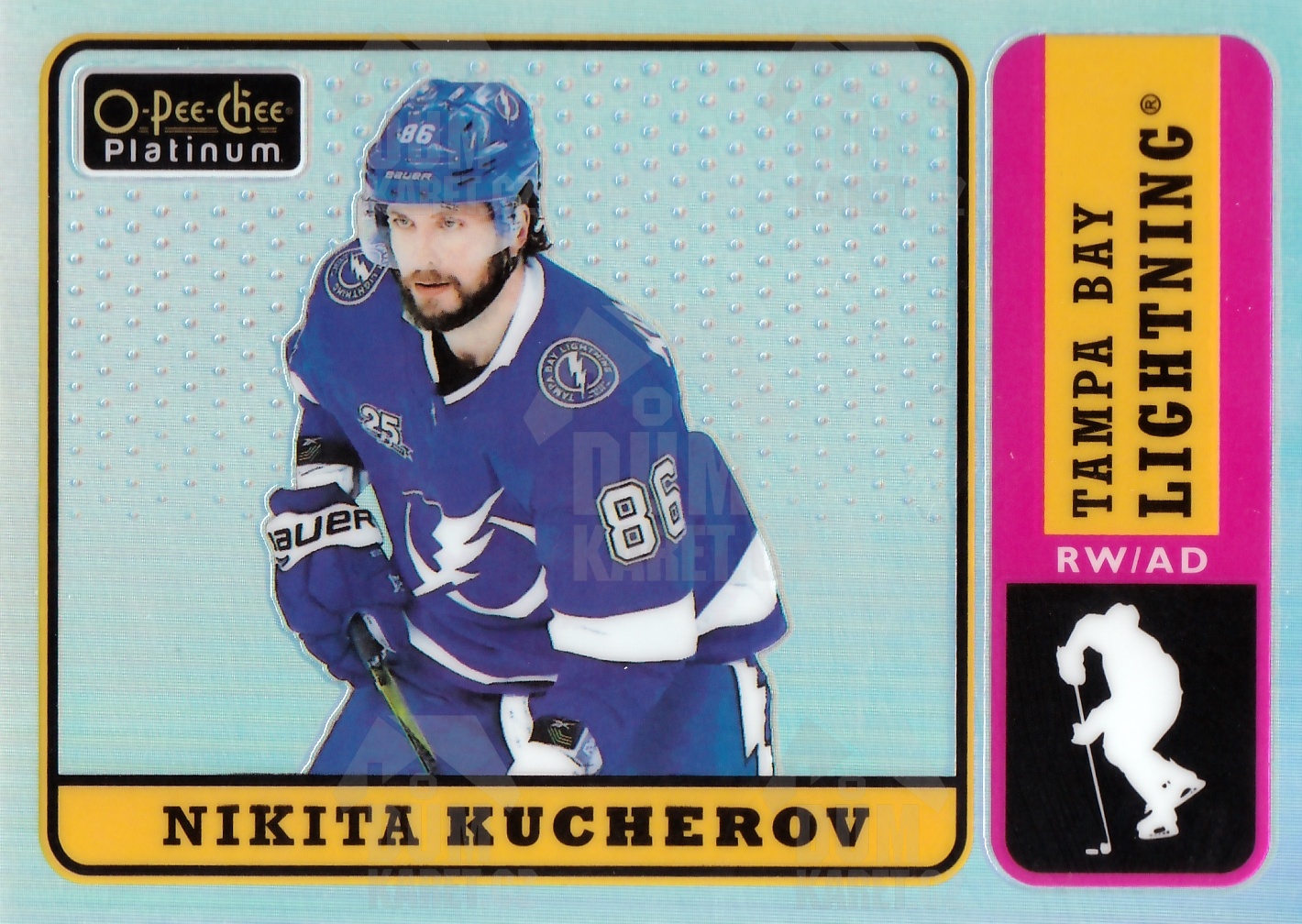 Nikita Kucherov - 2018/19 OPC Platinum Hockey - Retro - #R-15