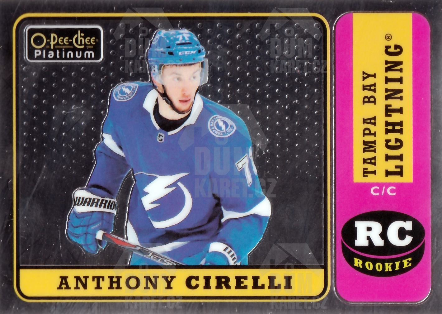Anthony Cirelli - 2018/19 OPC Platinum Hockey - Rookie - Retro - #R-79