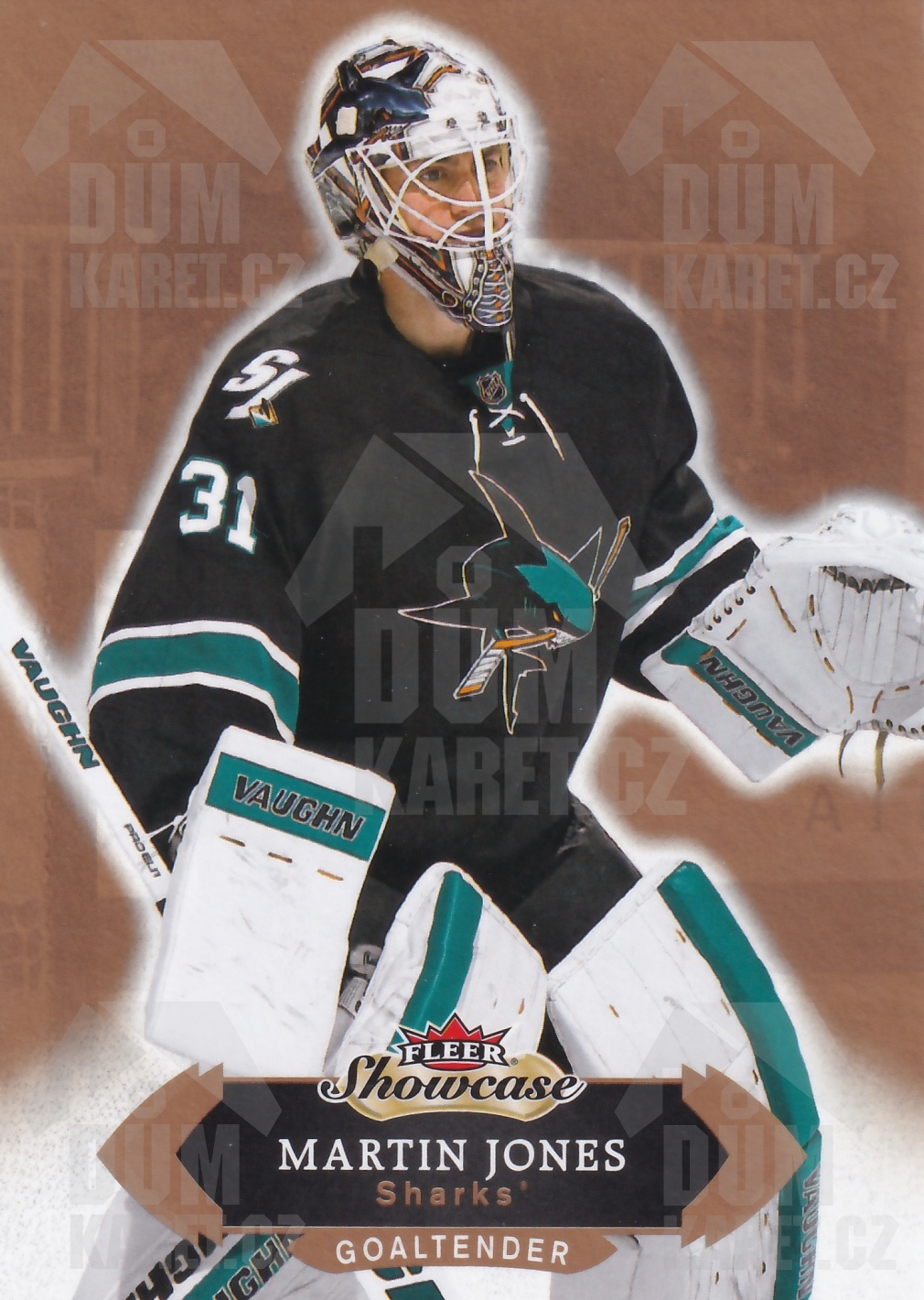 Martin Jones - 2016/17 Fleer Showcase Hockey - #99