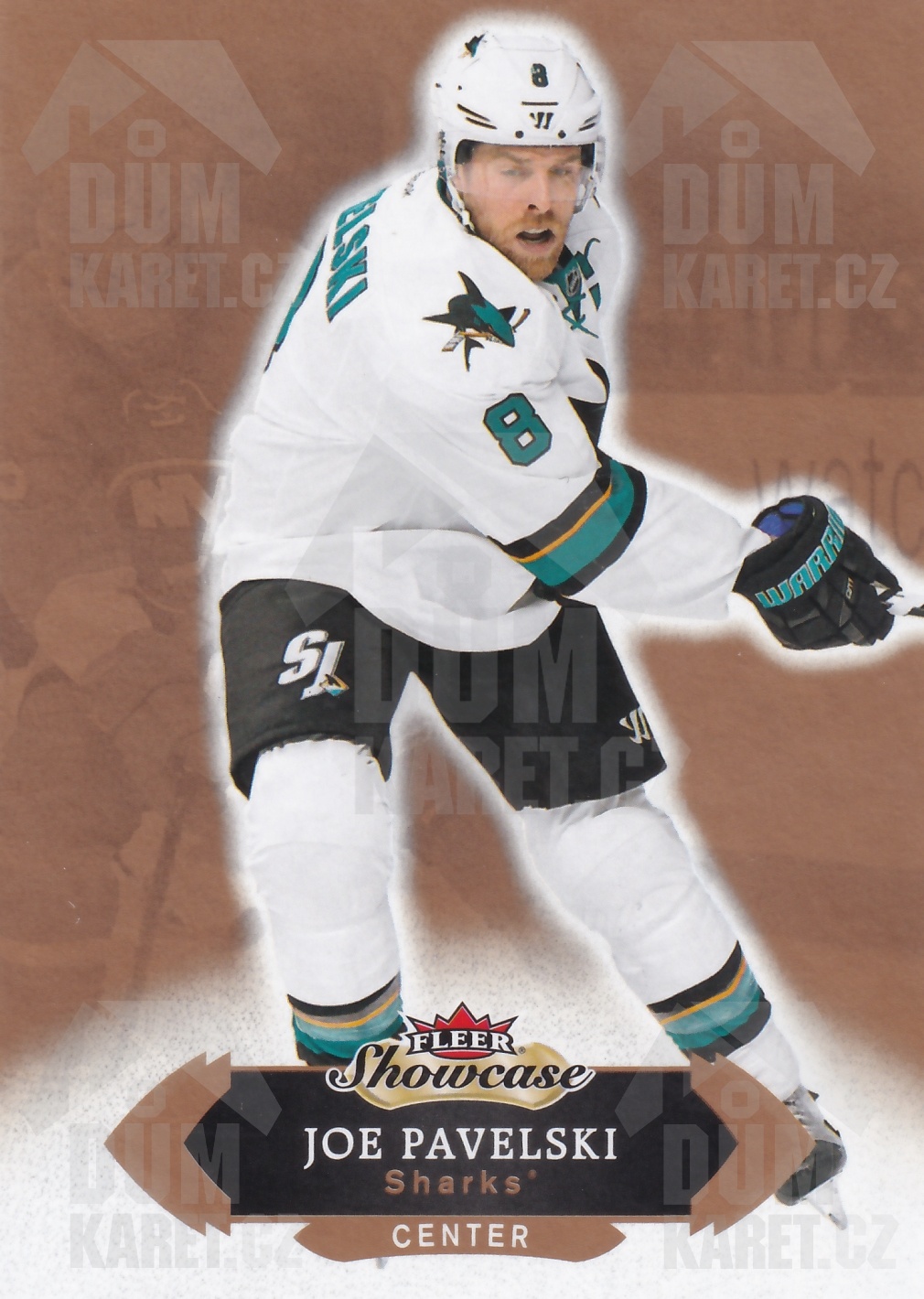 Joe Pavelski - 2016/17 Fleer Showcase Hockey - #35
