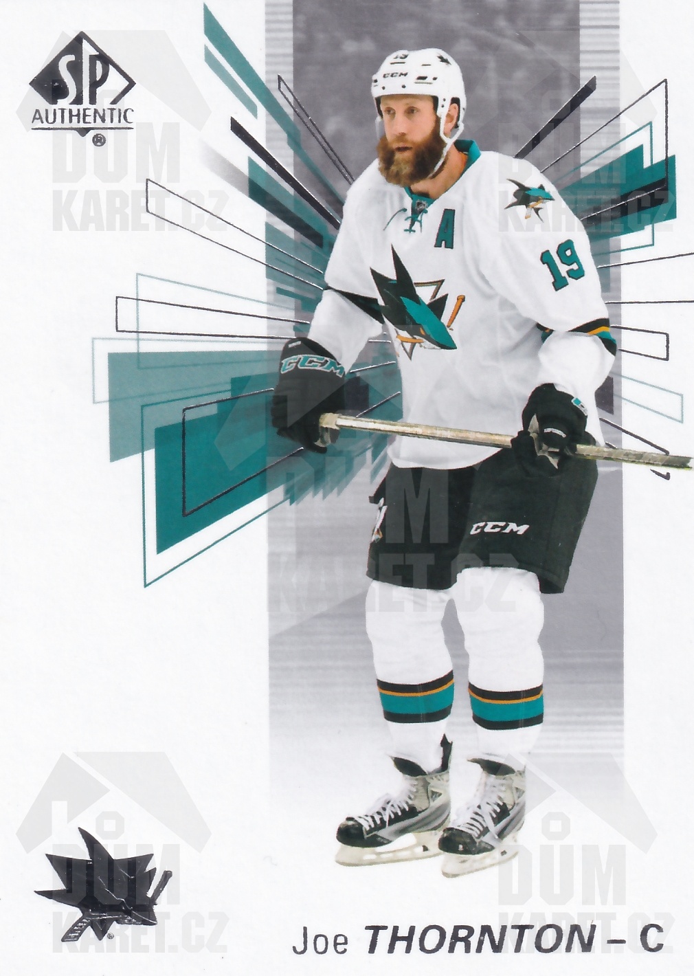 Joe Thornton - 2016/17 SP Authentic Hockey - #32