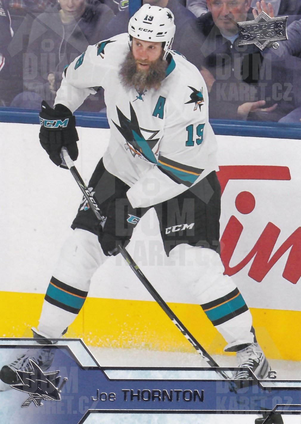 Joe Thornton - 2016/17 UD Series II. Hockey - #403