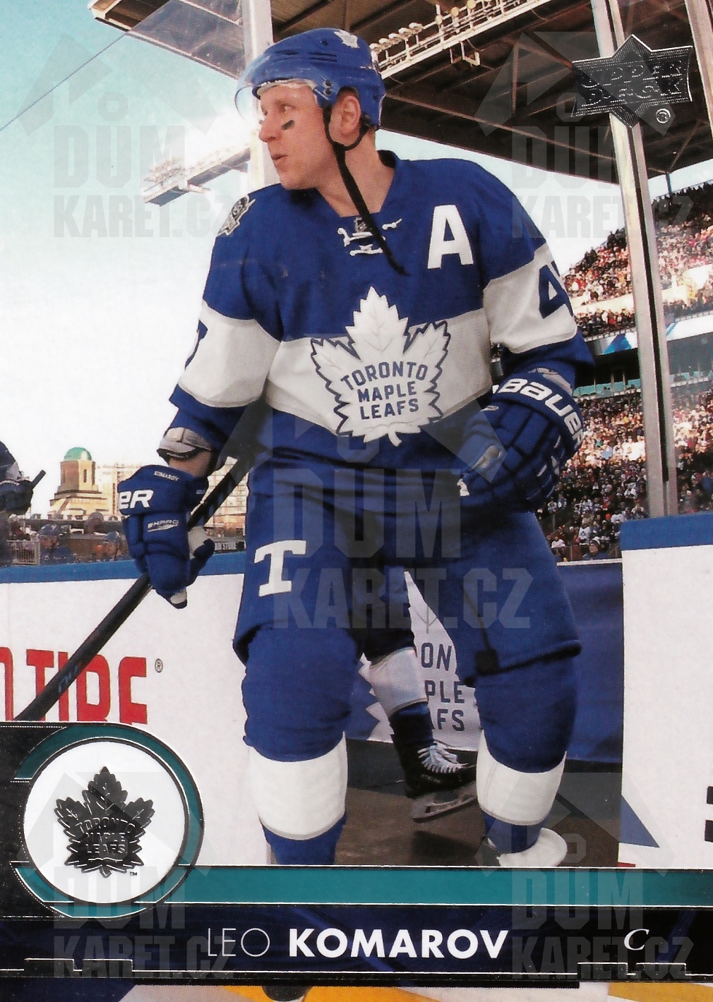 Leo Komarov - 2017/18 UD Series I. Hockey - #172