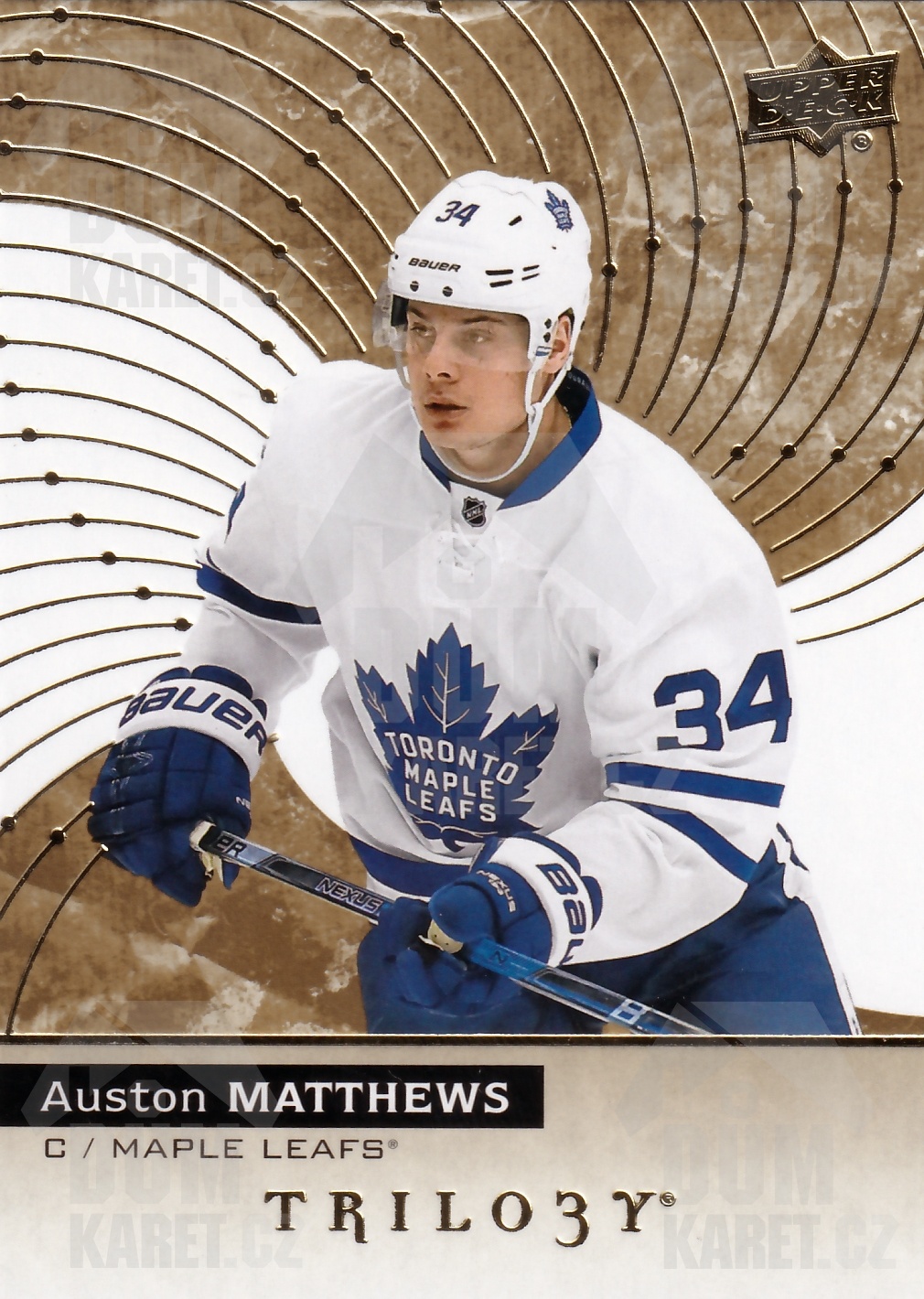 Auston Matthews - 2017/18 Trilogy Hockey - #20