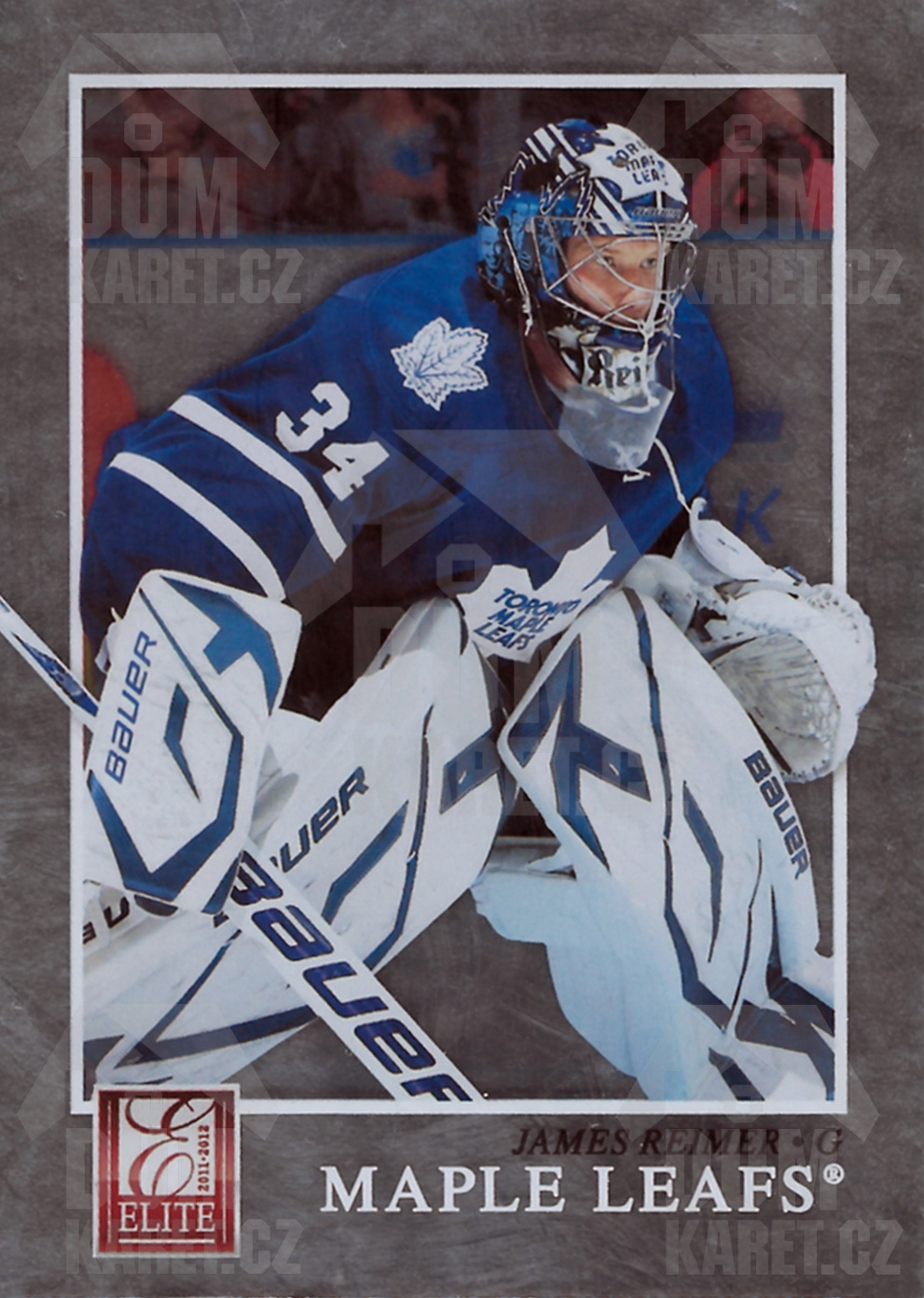 James Reimer - 2011/12 Elite Hockey - #83