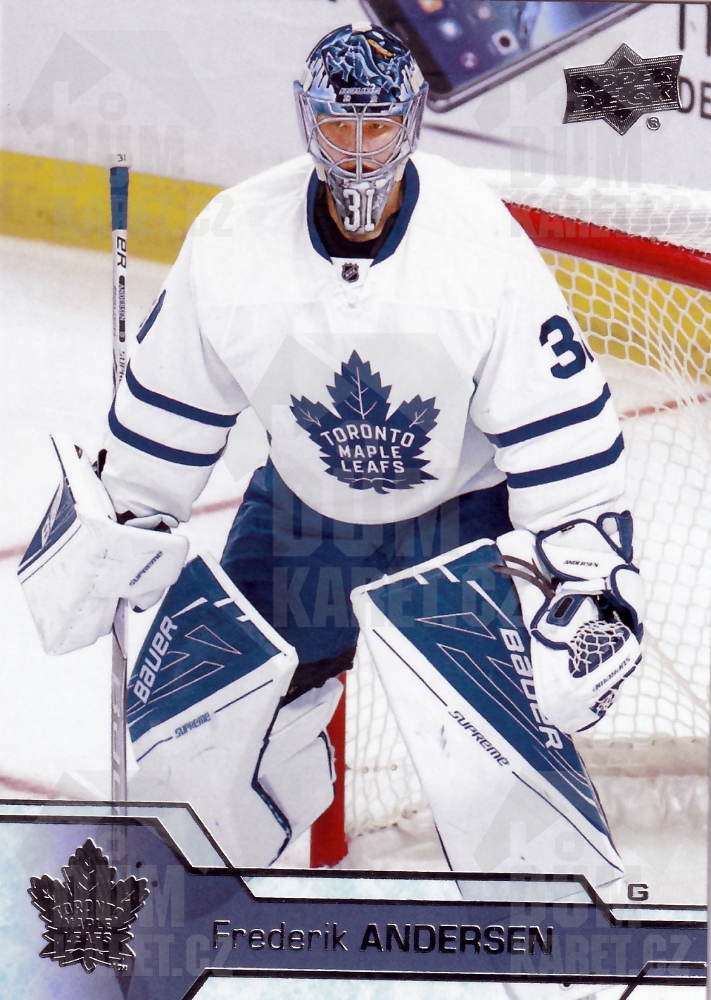 Frederik Andersen - 2016/17 UD Series II. Hockey - #421