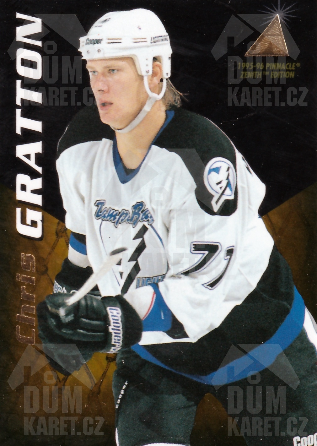 Chris Gratton - 1995/96 Pinnacle Zenith - #15