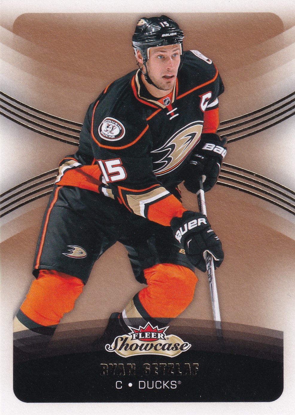 Ryan Getzlaf - 2015/16 Fleer Showcase Hockey - #3