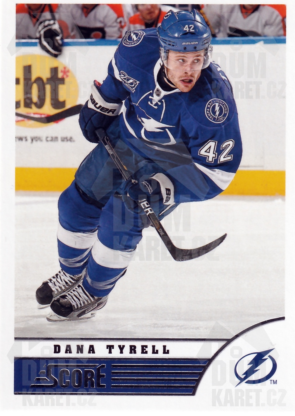 Dana Tyrell - 2013/14 Panini Score Hockey - #473