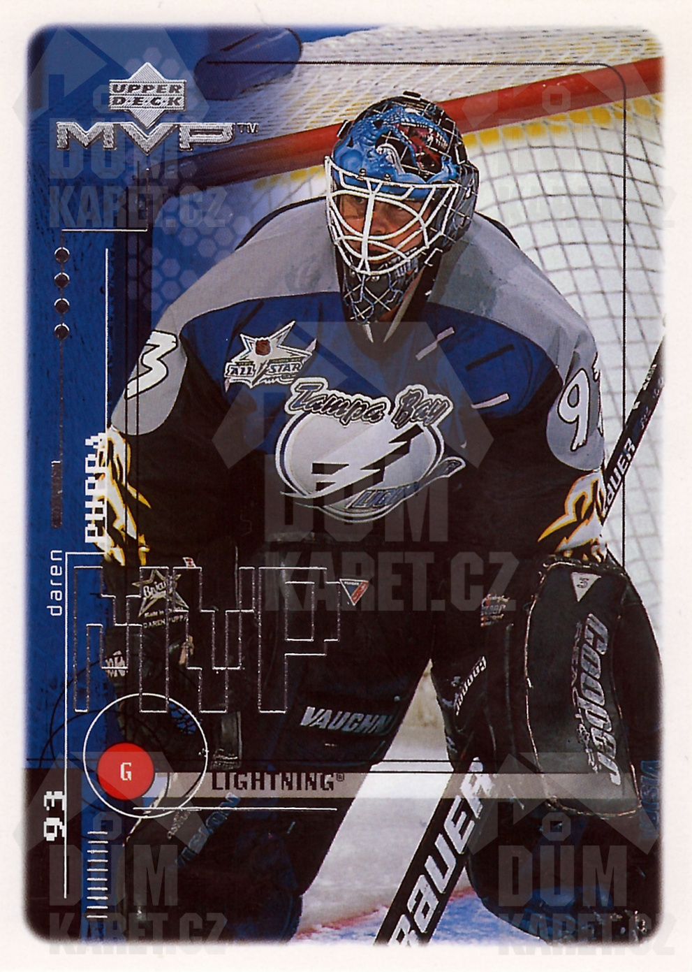 Daren Puppa - 1998/99 MVP Hockey - #186